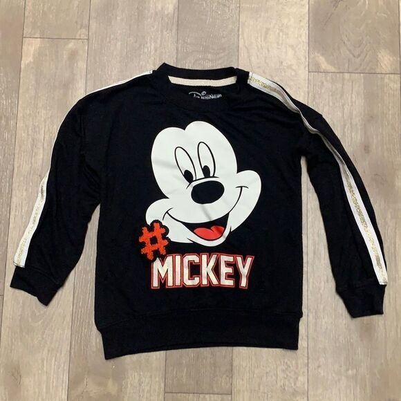 ‎Girls Disney Mickey Mouse Soft Sweatshirt - Picture 1 of 3